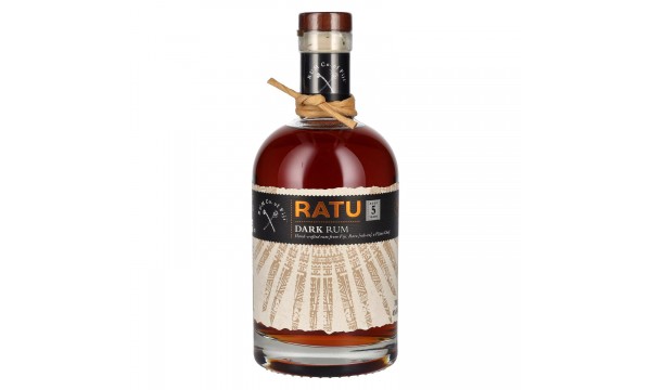 RATU 5 Years Old Dark Premium Rum 40% Vol. 0,7l