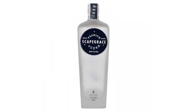 Scapegrace Small Batch Premium Vodka 40,6% Vol. 0,7l